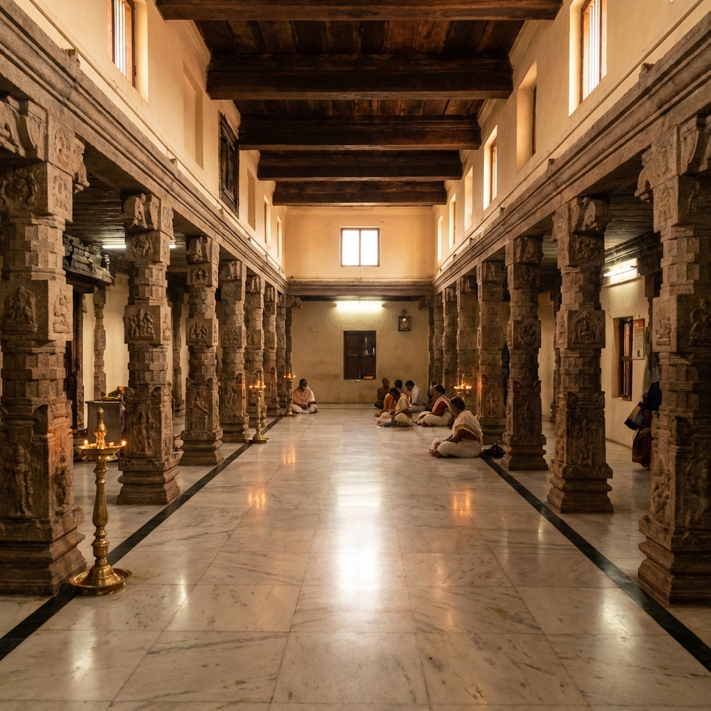 Temple Interior Hall
